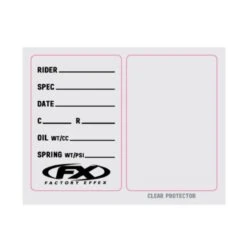 Factory Effex Suspension Spec Sticker 3-pack -Gearup Co. Store 06 90021 FXsusp