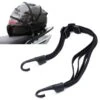 Motorcycle Helmet Luggage Elastic Strap With 2 Hooks