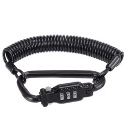 Motorcycle Helmet Anti Theft Cable Lock Waterproof 3 Digit Combination D-Lock 9 Motorcycle Helmet Anti Theft Cable Lock Waterproof 3 Digit Combination D-Lock -Gearup Co. Store 2007024388447