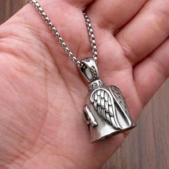 Motorcycle Wings Design Gremlin Bell -Gearup Co. Store 2021 Cool Motorcycle Wings Design Titanium Steel Pendant Bell 07f2c4f1 983d 40df 974c 196723152d0e