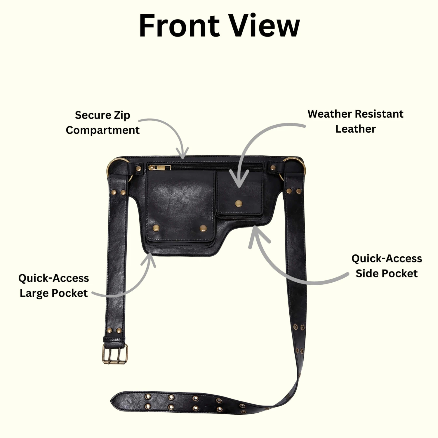 Revella™ Ride Ready Waist Bag 3 Revella™ Ride Ready Waist Bag - Image 3