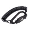 Motorcycle Helmet Anti Theft Cable Lock Waterproof 3 Digit Combination D-Lock