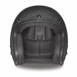 Daytona D.O.T. Cruiser Gun Metal Flake Motorcycle Open Face Helmet, Dark Gray -Gearup Co. Store 4vNbXEZp