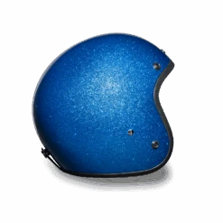 Daytona D.O.T. Cruiser Blue Metal Flake Motorcycle Open Face Helmet -Gearup Co. Store 527bQZgZ