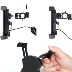 Motorcycle Phone Mount With USB Charger Port 5 Motorcycle Phone Mount With USB Charger Port -Gearup Co. Store 61CkIWgHElL. SL1000