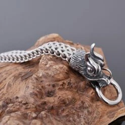 Double Dragon Head Bracelet -Gearup Co. Store Double Dragon Head Men Bracelet For Man Friendship Mens Bracelets 2018 For Men Punk Rock Stainless af929c44 61a3 4818 ae3f fe02f8c70ca5