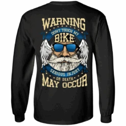 Warning: Don't Touch My Bike Long Sleeves