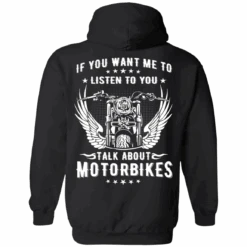 Talk About Motorbikes Hoodie