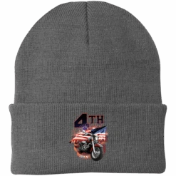 4th Of July Knit Cap, Unisex, Acrylic, One Size Fits Most