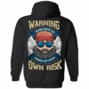 Biker With An Attitude Hoodie