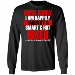 Women's Taken By A Smart & Hot Biker Long Sleeves