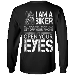 Men's I Am A Biker Long Sleeves
