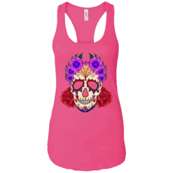 Flowery Skull Tank Top -Gearup Co. Store DynamicImageHandler 89c17ac8 28af 4d3f aeae f86aee90fcfc