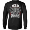 Bikes Blues & Bbq Arkansas Motorcycle Rally Long Sleeve T-Shirt, Cotton, Black