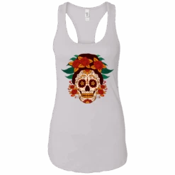 Sugar Skull Roses Tank Top, Cotton/Poly-Jersey -Gearup Co. Store DynamicImageHandler a23d69fd 9e09 4f41 bf57 c2d3b5014f5c