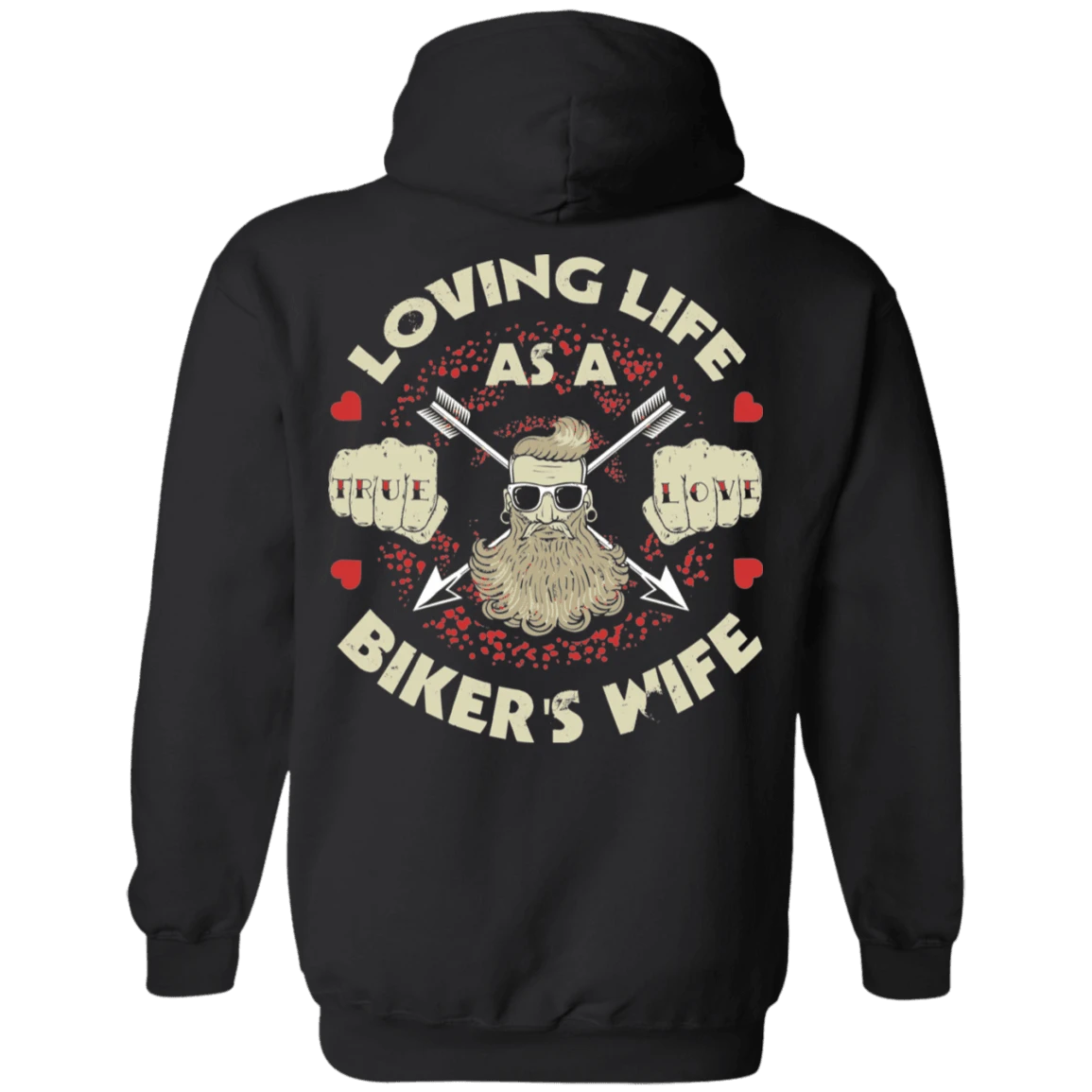 Women's Ride My Dirt Bike Hoodie 1 Women's Ride My Dirt Bike Hoodie