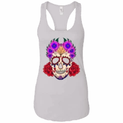 Flowery Skull Tank Top -Gearup Co. Store DynamicImageHandler c51c7c7a b4db 438a a808 7a62029932c4