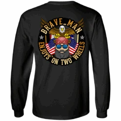 Enjoys On Two Wheels Long Sleeves