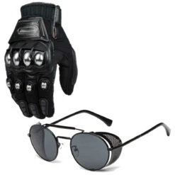 Madbike™ High Quality Gloves + Free Retro Sunglasses Bundle