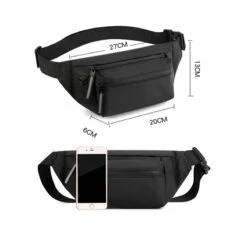 ALR™ Men’s Black Waterproof Outdoor Waist Bag -Gearup Co. Store H01b31d0c3c484213bc8cea9d6e5b33c2o