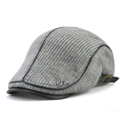 ALR™ Knitted Beret Leather Flat Cap -Gearup Co. Store H376cceaebee64988ac0c39216f65affcx
