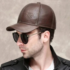 ALR™ Genuine Leather Eagle Baseball Cap -Gearup Co. Store H4ab57f2334a047b68f3b1a94e355fbc5F