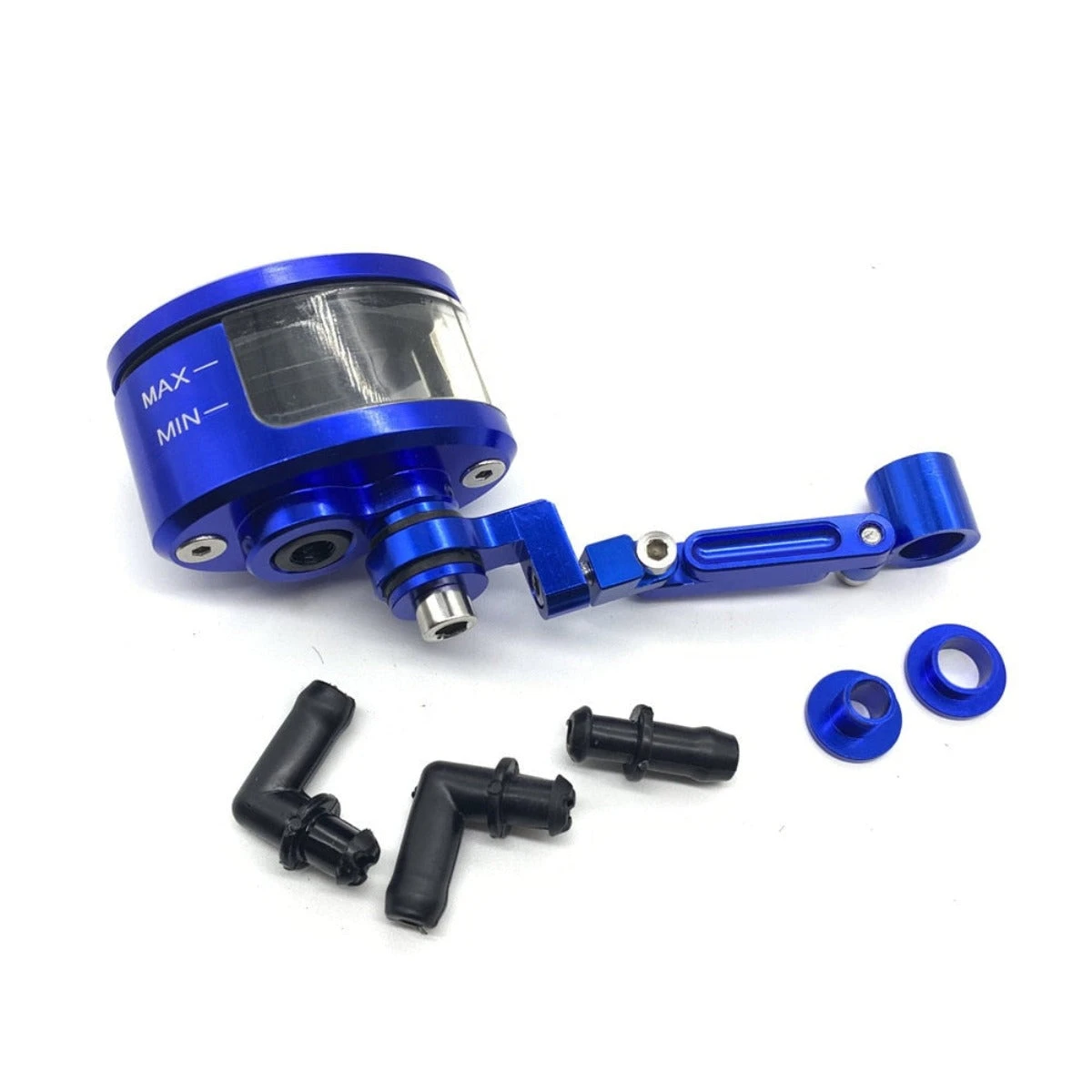 Motorbike Clutch & Brake Cylinder Fluid Reservoir Cup - Blue 1 Motorbike Clutch & Brake Cylinder Fluid Reservoir Cup - Blue