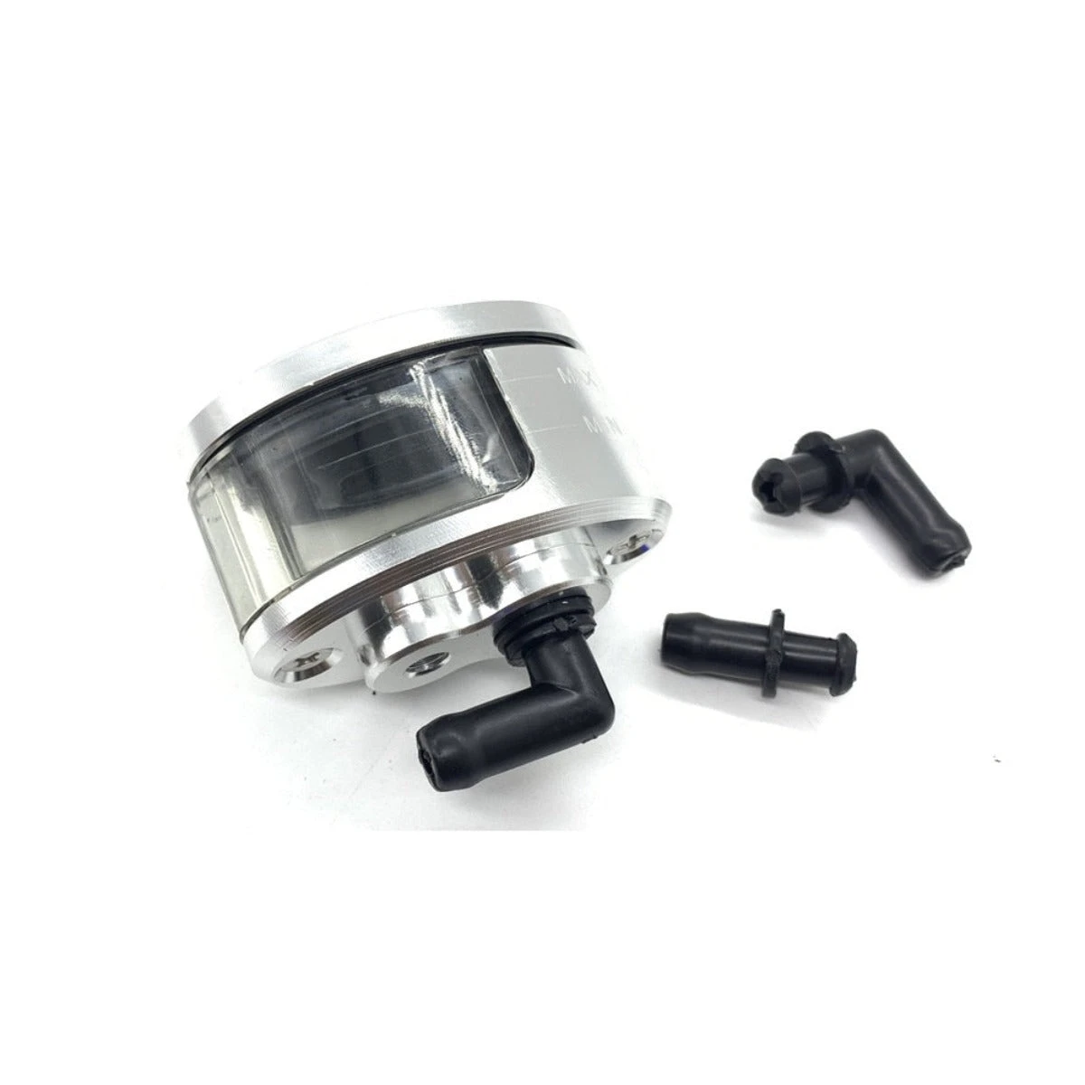 Motorbike Clutch & Brake Cylinder Fluid Reservoir Cup - Silver 2 Motorbike Clutch & Brake Cylinder Fluid Reservoir Cup - Silver - Image 2
