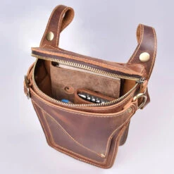 ALR™ Motorcycle Genuine Leather Hip Bag -Gearup Co. Store H824173c02cd74b91816ce93218b8de65R