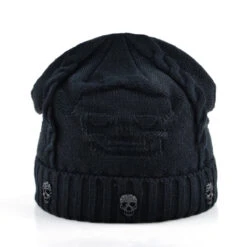 Knitted Skull Pattern Beanie Hat -Gearup Co. Store HTB1XU3elhuTBuNkHFNRq6A9qpXaj