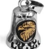 Alr™ Motorcycle Guardian Bell, Gold Eagle Head