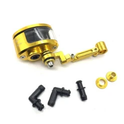 Motorbike Clutch & Brake Cylinder Fluid Reservoir Cup - Gold