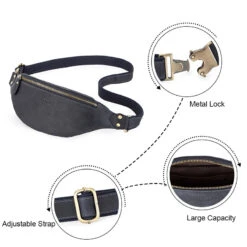ALR™ Crazy Horse Leather Waist Pack -Gearup Co. Store Hda493825ea7b4b438ebe1a3fee6d2212q
