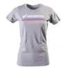 Factory Effex Women's Honda Stripes T-Shirt, Dark Heather Gray
