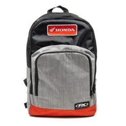 Factory Effex Honda Standard Backpack, Gray/Red