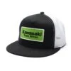 Factory Effex Kawasaki Team Green Snapback Hat, Black/White