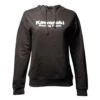 Factory Effex Women's Kawasaki Stacked Pullover Hoodie, Heather Charcoal