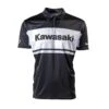 Factory Effex Men's Kawasaki Pit Shirt, Black/White
