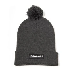 Factory Effex Kawasaki Beanie W/Pom, Gray