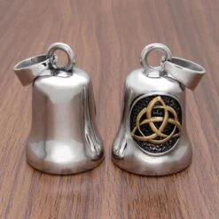 Father & Son Celtic Knot Gremlin Bell 10 Father & Son Celtic Knot Gremlin Bell -Gearup Co. Store New Arrival Unisex 316L Stainlesss Steel Biker Bell Pedant 78c8461c c79a 4b07 aeba 363c6a7b80e8