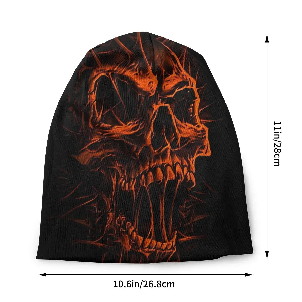 ALR™ Skull Bone Skeleton Fashion Hat 2 ALR™ Skull Bone Skeleton Fashion Hat - Image 2