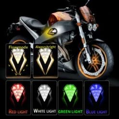 Universal Flush Mount Blinker Flashing Turn Signals Lights -Gearup Co. Store S252120fc98854594832e78808f72387ev