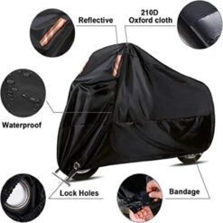 Reflective Sunshade Motorcycle Cover -Gearup Co. Store S308d381816d848b4a69664b81020dbdaU