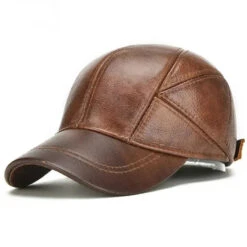 ALR™ Men’s Cowhide Leather Earlap Cap -Gearup Co. Store S3c87e44f5581482fa60a1509541a85e0J