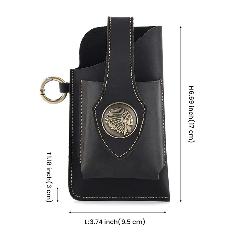 ALR™ Men’s Genuine Leather Waist Bag 8 ALR™ Men’s Genuine Leather Waist Bag - Image 8