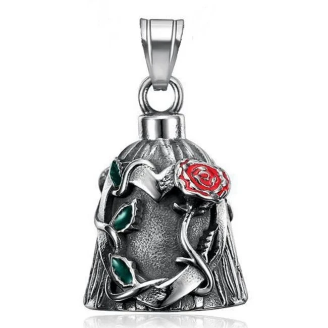 Alr™ Motorcycle Guardian Bell, Red Rose 1 Alr™ Motorcycle Guardian Bell, Red Rose