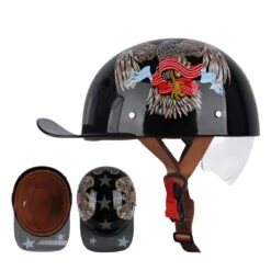 ALR™ Baseball Cap Motorcycle Helmet -Gearup Co. Store S58b40cc9fcc744fc9e574e7c8e28ee41J