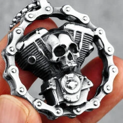 ALR™ Retro Skull Engine Necklace -Gearup Co. Store S5ebecd51cd9648ed8a34be0355cda10dd