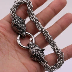 ALR™ Stainless Steel Skull Wolf Head Dragon Bracelet -Gearup Co. Store S600dbbb4493c44ab9d08041a43b1473dh