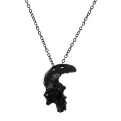 Vintage Half Face Skull Necklace -Gearup Co. Store S626426d5da984dd4a0d3166f6a0e25826